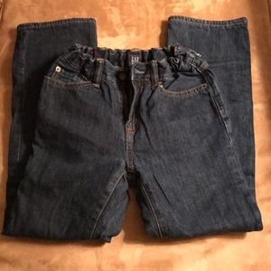 Gap Kids Boys Fleece Lined Dark Blue Original Jeans Size 10 Regular